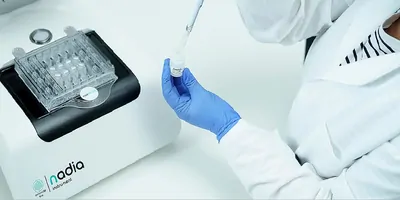 nadAROSE kit in use on Dolomite Bio’s Nadia Instrument