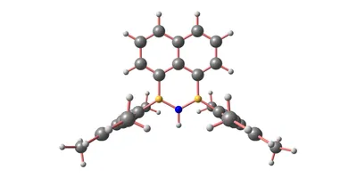 Computer render of Boron nitride