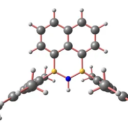 Computer render of Boron nitride