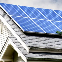 Solar Panels on Roof of Home