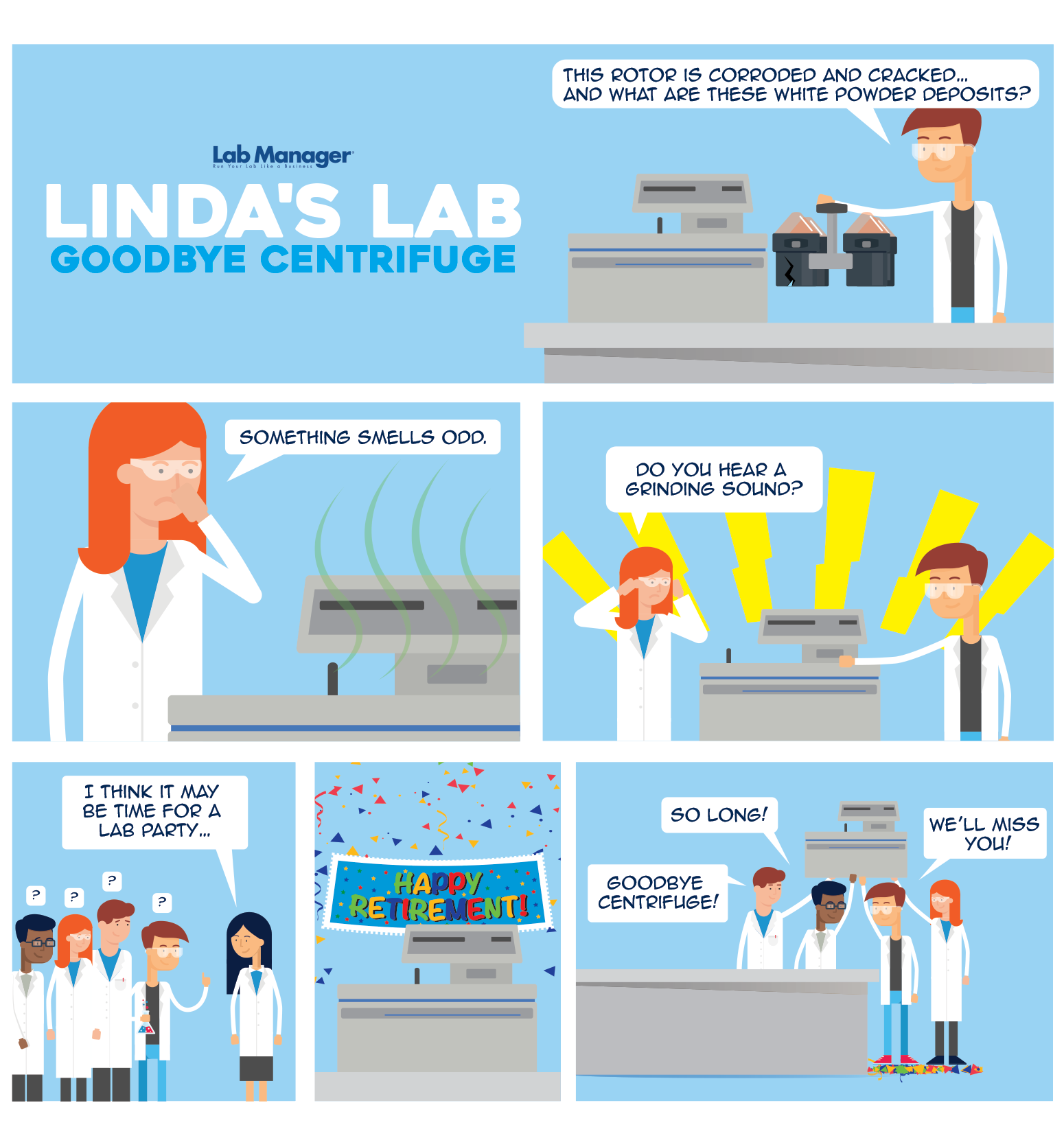 Linda's Lab - Goodbye Centrifuge