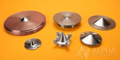 a collection of ICP-MS cones