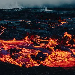 Lava field in Iceland
