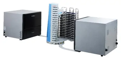 The new  Applied Biosystems™ QuantStudio™ Absolute Q™ AutoRun dPCR Suite on a white background