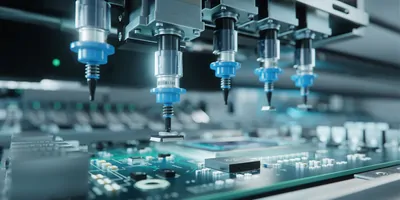 Automated computer manufacturing plant