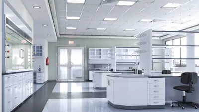 Laboratory interior
