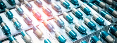 Pills in blister packs