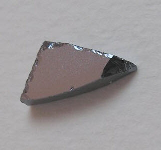 A crystal of gallium arsenide