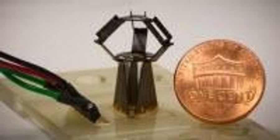 A Miniaturized Origami-Inspired Robot Combines Micrometer Precision ...