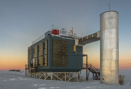 The IceCube Lab in March 2017