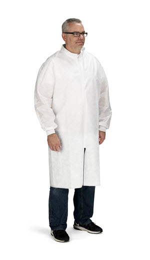 Kimtech A8 Zippered Lab Coat