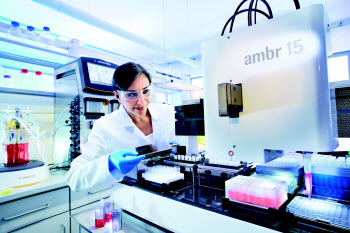 Sartorius Stedim Biotech’s ambr® 15 bioreactor system 