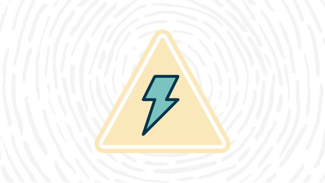 High voltage lab safety symbol