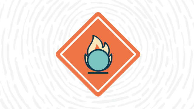 science safety symbols fire