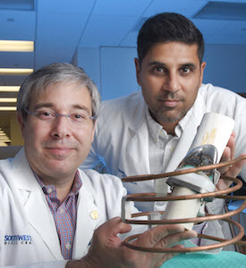 Dr. David Greenberg and Dr. Rajiv Chopra