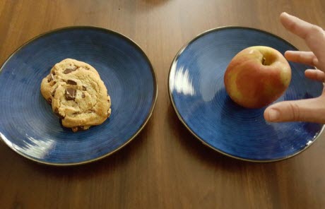 apple vs. cookie