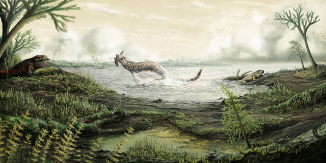 Antibiotic-resistant microbes date back to 450 MYA, well before the age of dinosaurs