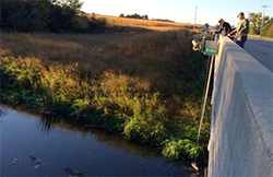 water sampling