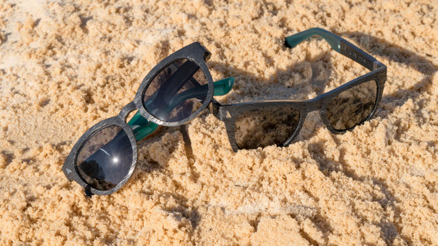 sunglasses made from recycled ocean plastic