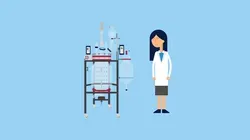 Linda with a Julabo Reaction Solution