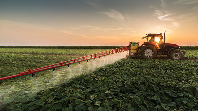 pesticide spraying