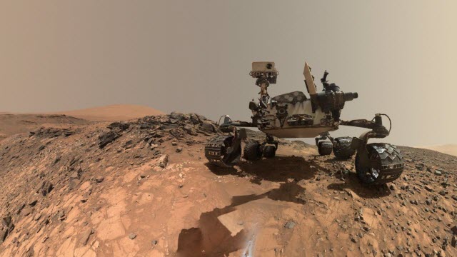 Illustration of NASA's Curiosity