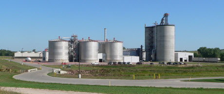 Siouxland ethanol plant west of Jackson, Nebraska