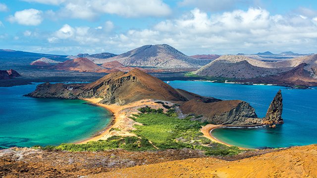 View from Bartolome Island