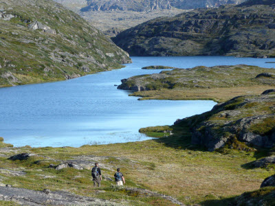 lake in Western Greenland