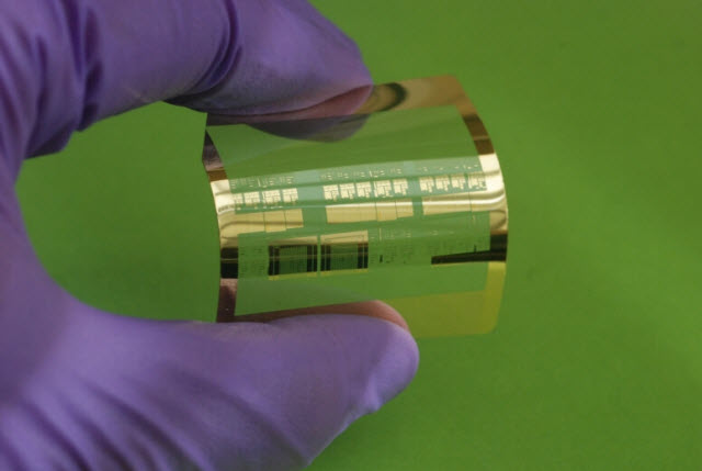 the world’s fastest silicon-based flexible transistors