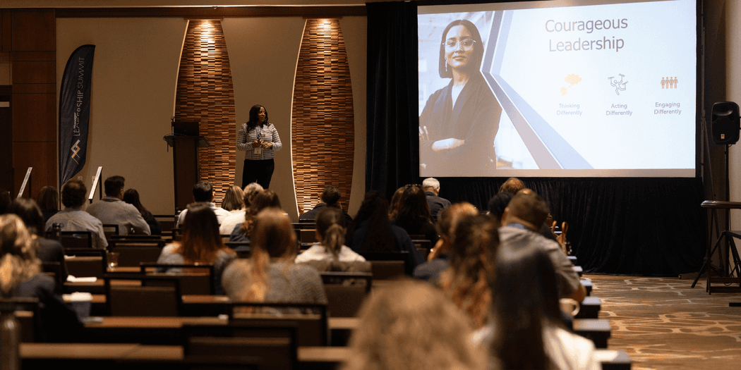 Natalia Johnson presents at the 2024 Lab Manager Leadership Summit. Join us for 2025!