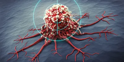 Computer image of cancer