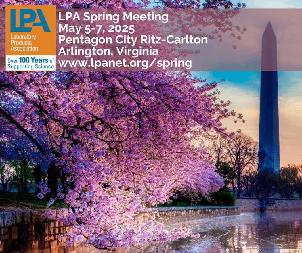 The Laboratory Products Association event heads to Arlington, VA this May—keynotes, networking, and industry insights await lab professionals