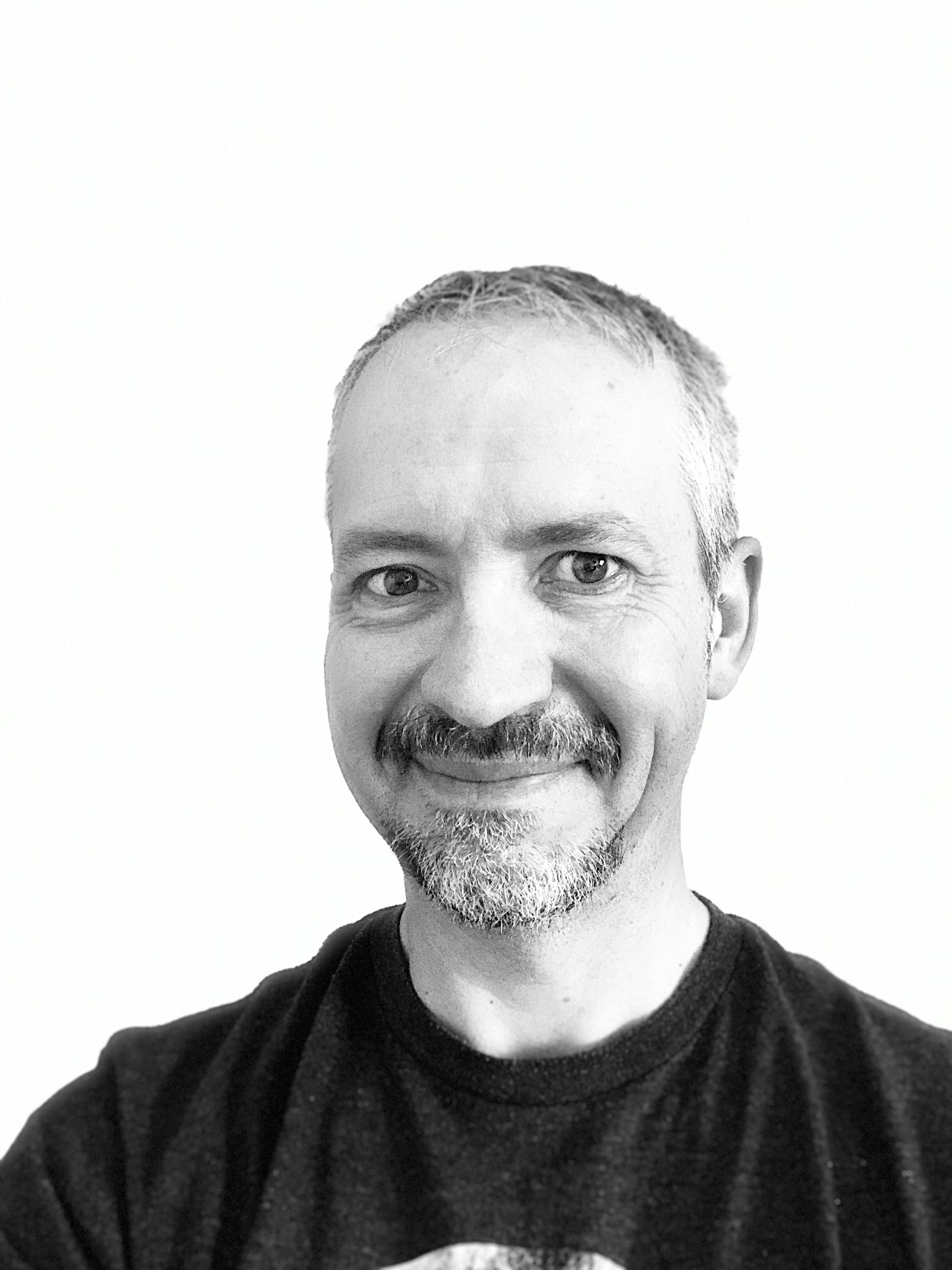 A photograph of Adam Dickie