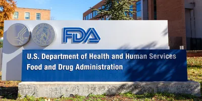 FDA building signage, symbolic of the differences between the FDA and EMA.
