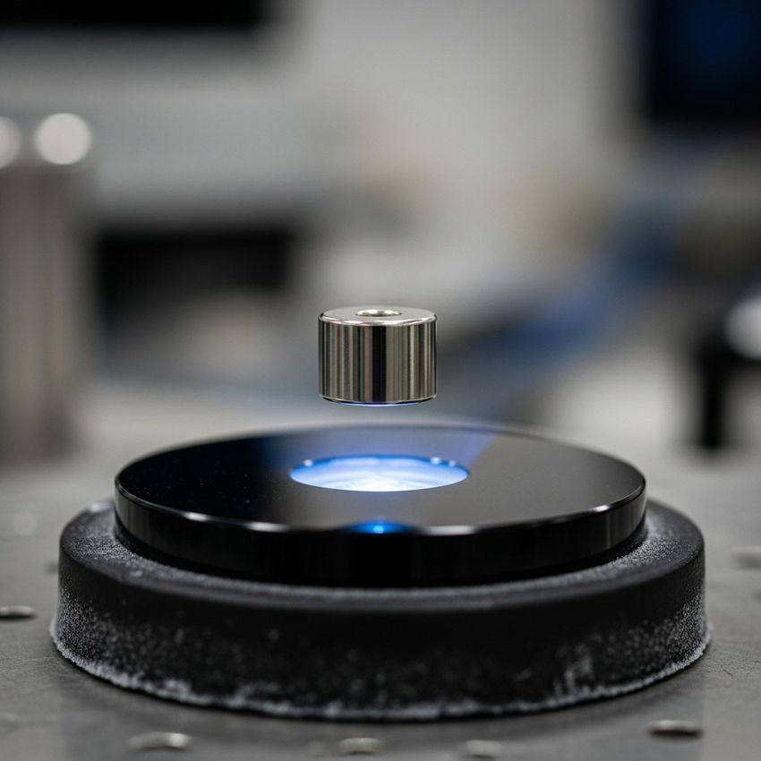 illustration of a high-temperature superconductor