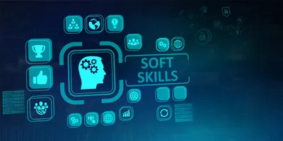 Graphic highlighting soft skills in laboratory management