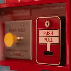 Laboratory fire safety alarm system