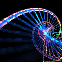 Abstract glowing DNA double helix representing genomics research and next-generation sequencing automation