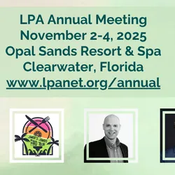 Banner for the LPA Annual Meeting
