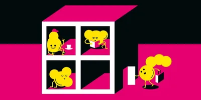 An illustration of porous materials, known as metal–organic frameworks (MOFs)