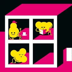 An illustration of porous materials, known as metal–organic frameworks (MOFs)