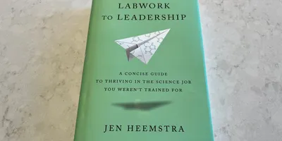 Front cover of Labwork to Leadership book