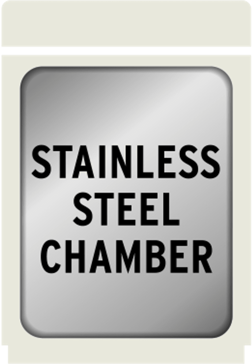 Stainless steel chamber