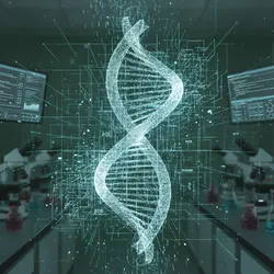 A realistic, 16:9 image showing the intersection of complex academic research and digital standardization. It features a geometrically structured visualization of data integrity and an audit trail overlaid on a sophisticated lab setting, symbolizing the critical role of Standard Operating Procedures (SOPs), data stewardship, and quality control (QC) in ensuring scientific reproducibility.