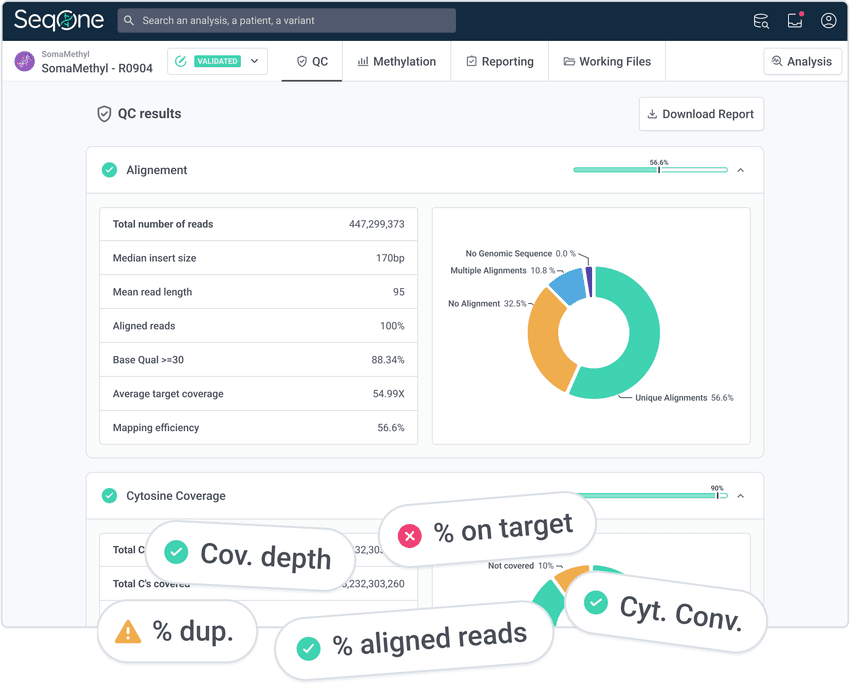 Initiate your analysis from FASTQ files from LBx or methylation samples
