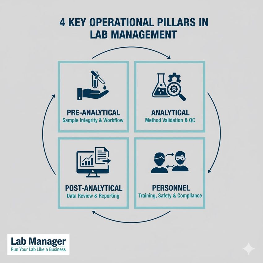 Infographic on operational pillars.