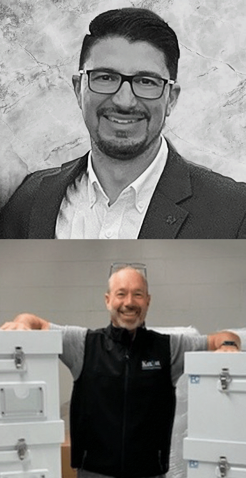 Headshot of Jesse Coiro and Michael Thompson