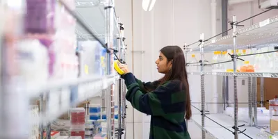 Participant in the lab supply reuse program at Caltech.