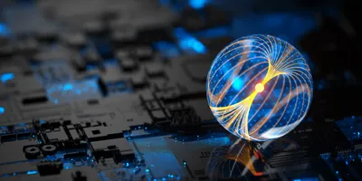 Visual representation of quantum technology for Canadian Quantum Champions Program